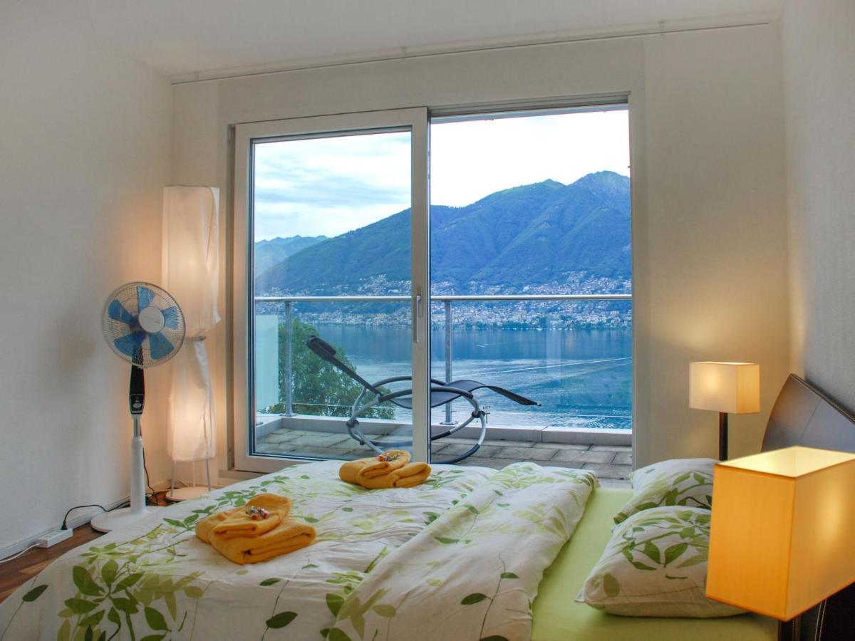 Apartment Vista Lago Maggiore 1-Floor Left By Interhome Gambarogno Eksteriør billede