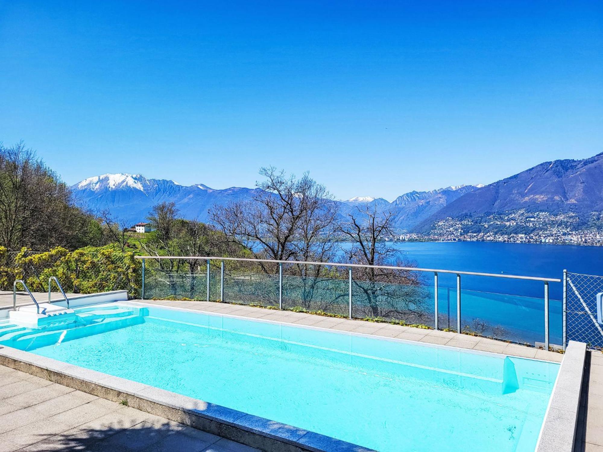 Apartment Vista Lago Maggiore 1-Floor Left By Interhome Gambarogno Eksteriør billede