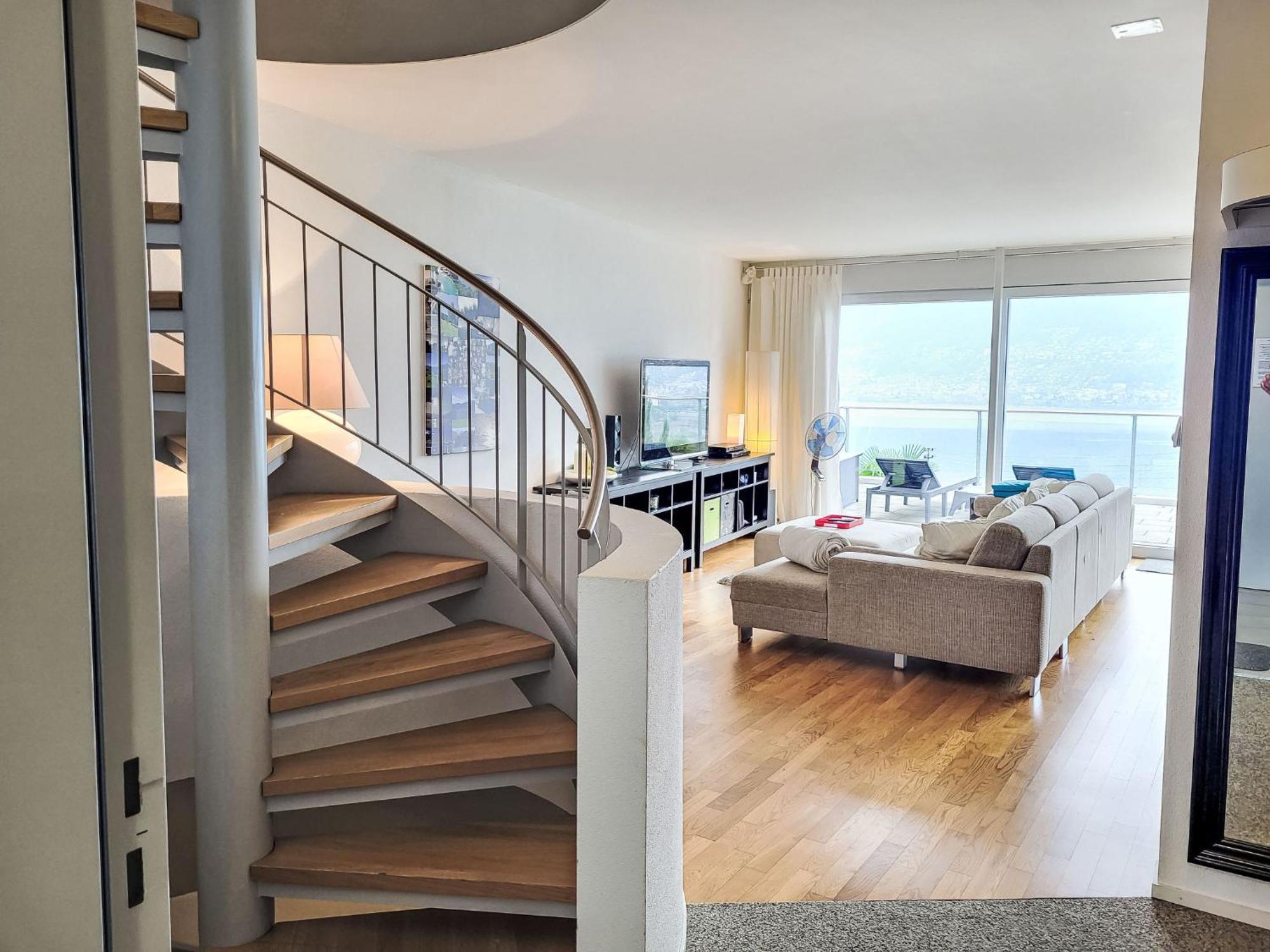 Apartment Vista Lago Maggiore 1-Floor Left By Interhome Gambarogno Eksteriør billede